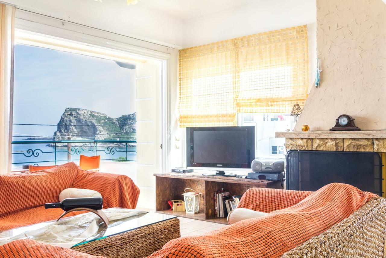 Kaya Sea Apts - Stegna Beach Archangelos  Buitenkant foto